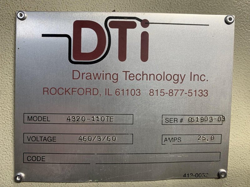 .437&quot; DTI Model 4320-100 Wire Drawer