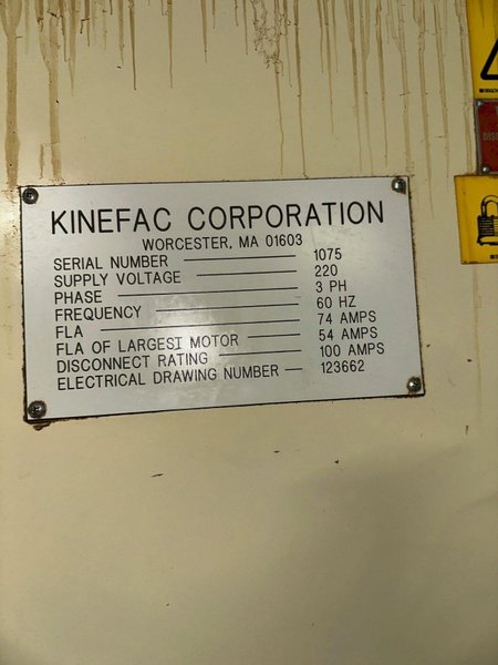 KINEFAC MC 10 THREAD ROLLER