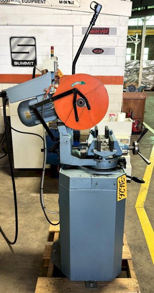 14" Scotchman Cold Saw CP0 350LT, Miter, 4-7/8" Tube, 2" Solids,  2 HP, Reconditioned
