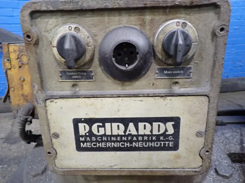 P. GIRARD 11" X 4' RADIAL DRILL PRESS