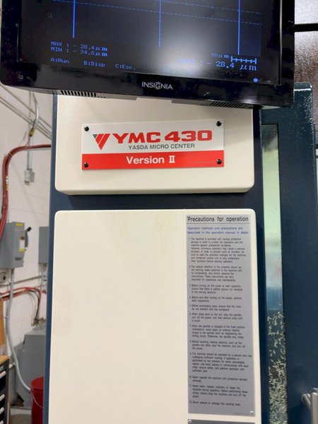 2013 Yasda Micro Center YCM 430 Version II 5-Axis VMC Used For Sale