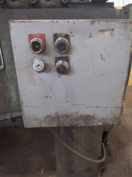 14" WIDE X 12" STROKE X .140" THICK JAYBIRD MODEL #J9-1812 COIL STRIP STRAIGHTENER: STOCK 15095