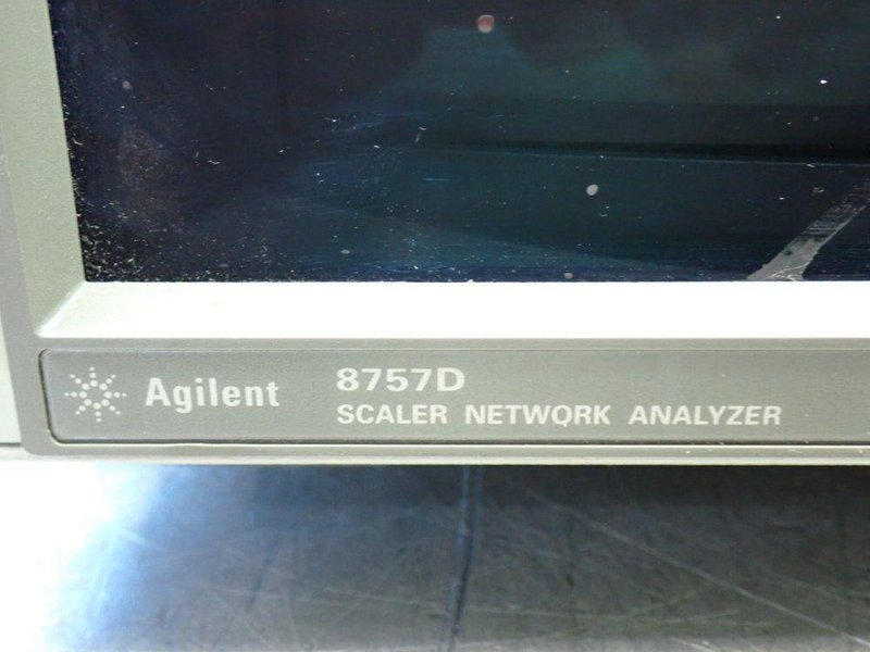AGILENT SCALER NETWORK ANALYZER  -  8757D