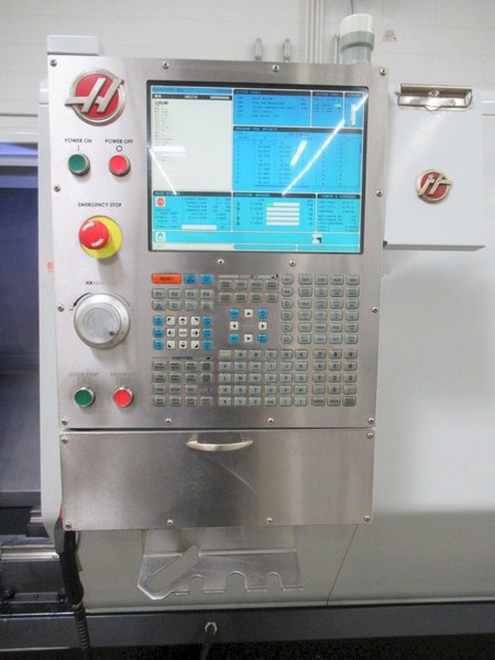 Haas ST-30 CNC Turning Center, Live Milling, 12 Station Turret, 3400 RPM Spindle, Tailstock, Chip Conveyor, Tool Presetter, Bar Feed