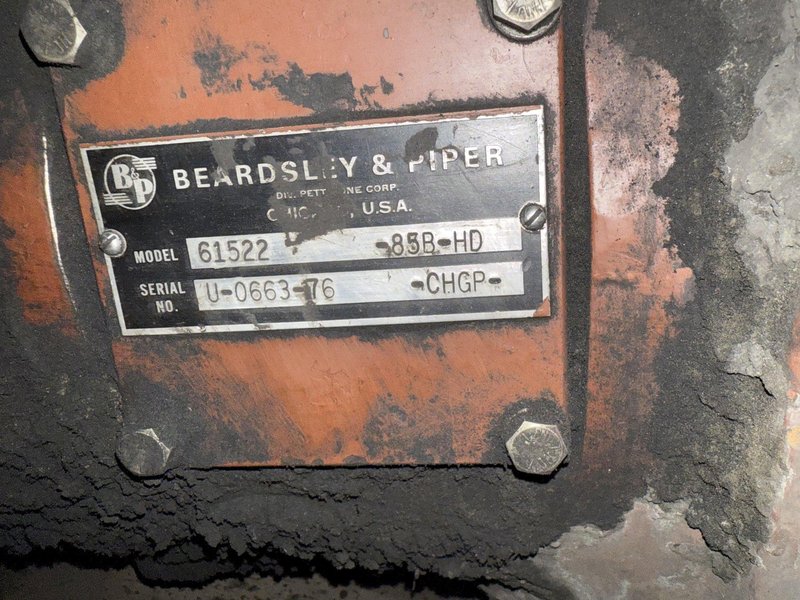 B and P model 85b speedmuller gearbox model61522 85b-hd s/n u-0663-76 chgp