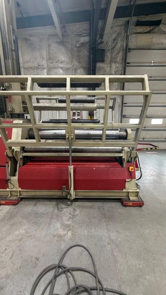 3/4″ x 7′ Akyapak AHS 20/16 Hydraulic Plate Roll, 2015 – Electronic Parallelism, 4 Roll