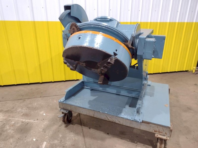 2500 LBS ARONSON MODEL HD25A POWERED WELDING POSITIONER, 110 VOLT SINGLE PHASE: STOCK #17996