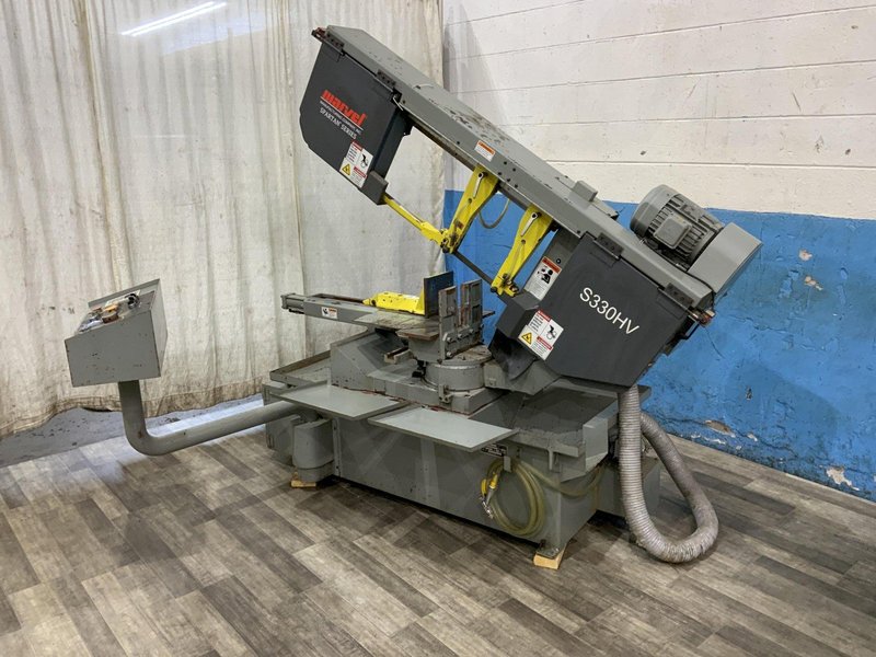 12" X 18" MARVEL SPARTAN SERIES S330HV HORIZONTAL BANDSAW: STOCK #80705