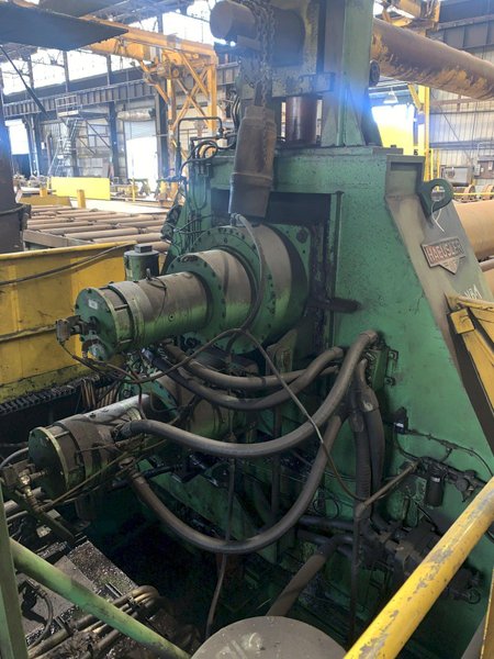 12' X 1.5" HAUSLER 4 ROLL MODEL NO. VRM12/3 HYDRAULIC PLATE BENDING ROLLS: STOCK #13390