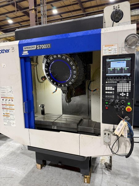 2019 Brother Speedio S700X1 Used CNC Drill and Taping Center Machine For Sale