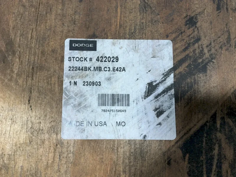 DODGE ROLLER BEARING  -  22244BK.MB.C3