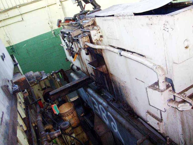 6-Ton Apex Model H-6-48 Horizontal Internal Broaching Machine