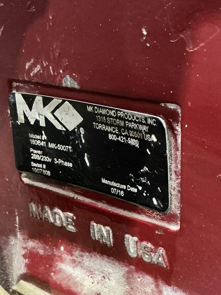 7.5 HP X 20" MK WET BRICK AND BLOCK SAW: YOBRO #25030