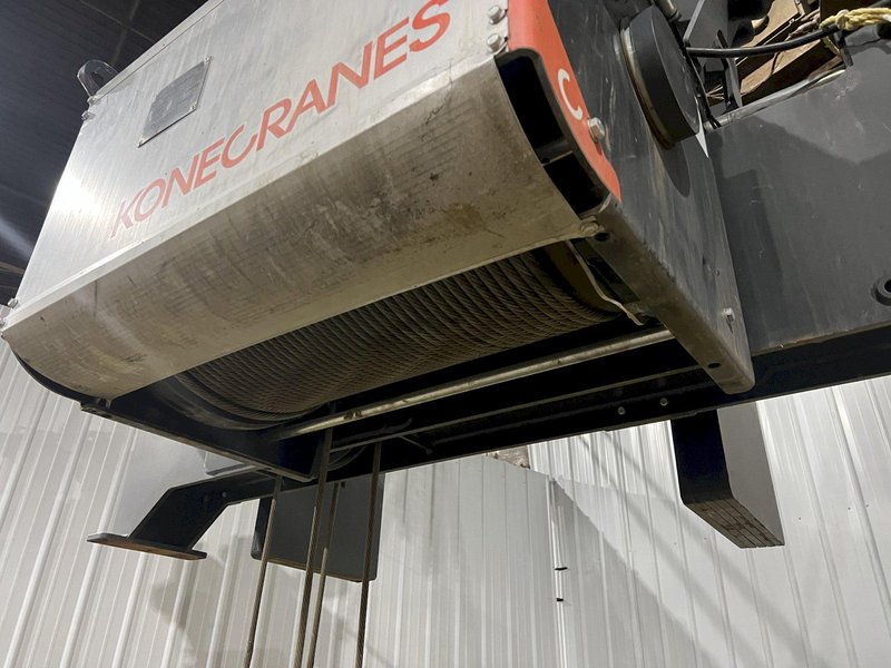 17.5 TON (2014) KONE-CRANES MODEL #CXT60410160P75GGN0S SINGLE GIRDER OVERHEAD CRANE HOIST &amp; TROLLEY: STOCK #18634
