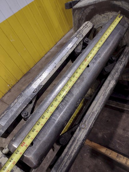 4,000 LBS x 32" MINSTER MODEL #426-SC-SP MOTORIZED COIL REEL UNCOILER : YOBRO #25766