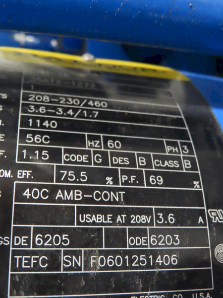 Hydraulic Pumps (2) - (1) 5 HP with Heat Exchanger and (1) 1 HP with Heat Exchanger- Auction Item