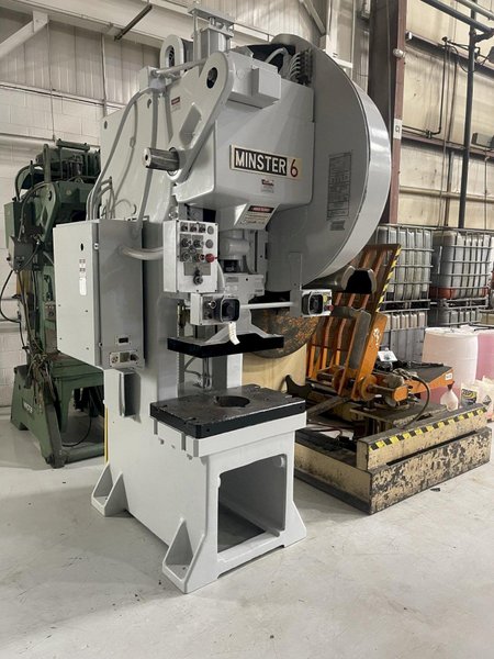 60 ton Minster #6SS Flywheel OBS Press, New 1995