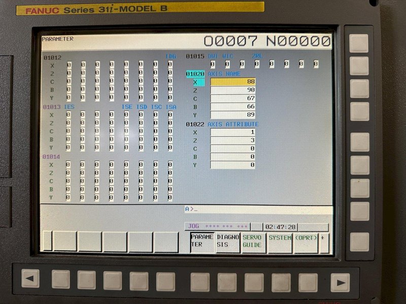 Used, 48" x 78" Geminis Model GT5 G2 - Flat Bed CNC Lathe with Y Axis