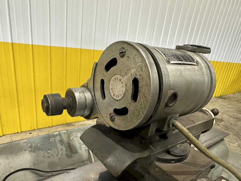 9" X 28" HARDINGE DV-59 LATHE WITH THEMAC ID GRINDER SPINDLE : STOCK #22733