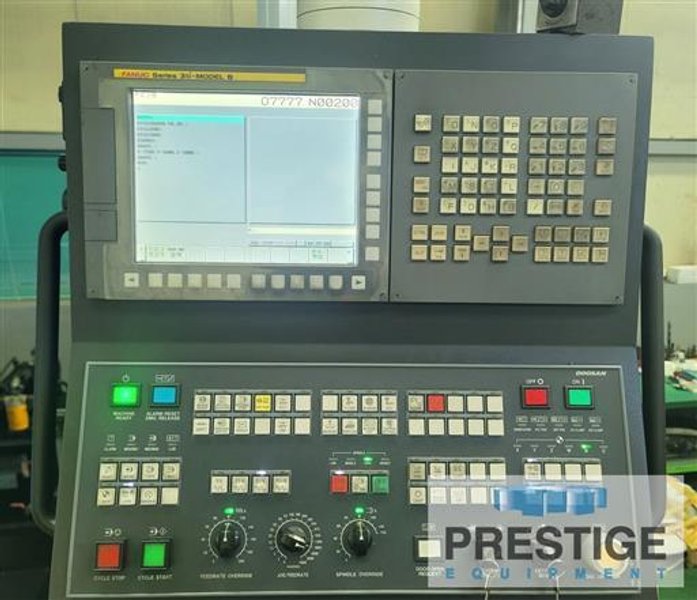 Doosan DBC110-II 4.33" CNC Table Type Boring Mill