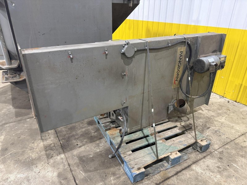 72” TABLE PANGBORN MODEL 6LK-7 ROTOBLAST SHOT BLAST MACHINE: YOBRO #24410