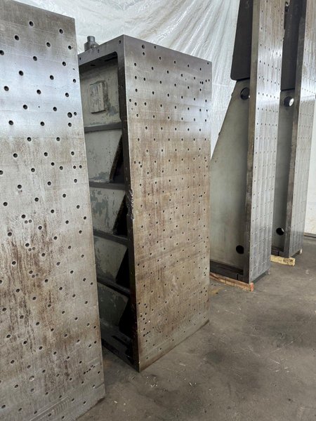 36&quot; W X 93&quot; T X 42&quot; D BOX TYPE ANGLE PLATES. STOCK # 0630821