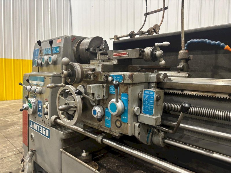 14&quot; X 40&quot; JIMT 360X1000 GAP BED GEARED HEAD ENGINE LATHE 1.5&quot; HOLE: YOBRO #24325