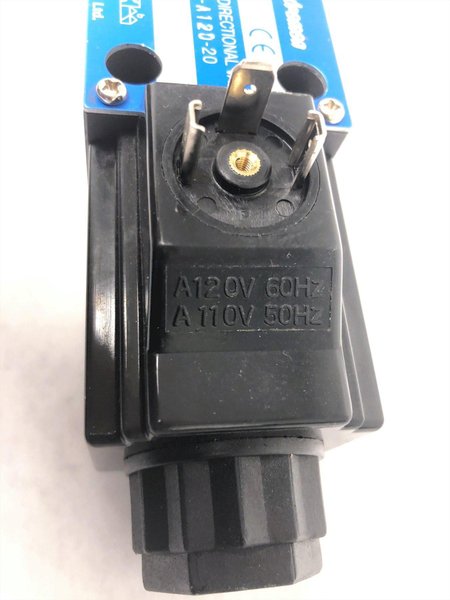 HIDRAMAN HYDRAULIC SOLENOID OPERATED DIRECTIONAL VALVE SWH-G02-B2-A120-20: STOCK #14405