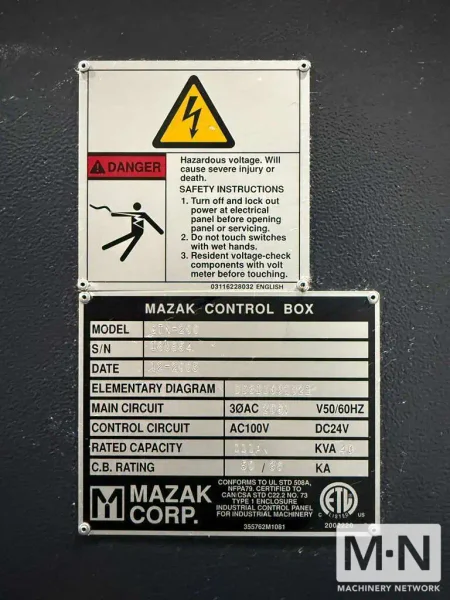 Mazak QTN-200 CNC Lathe, 2005