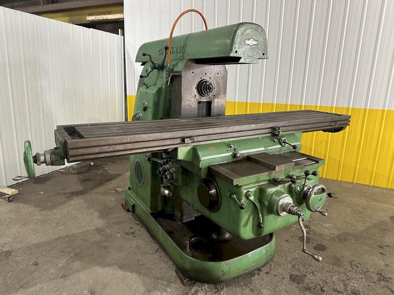 50 HP X 104&quot; X 20&quot; CINCINNATI MODEL #6 HORIZONTAL MILL / MILLING MACHINE: STOCK #19726