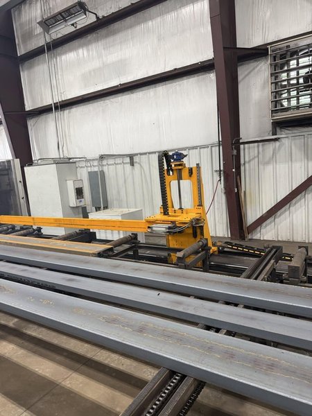 Ficep Valiant Steel Processing Line with 453 VLB Beam Drill &amp; K100E Band Saw, 2021/2023