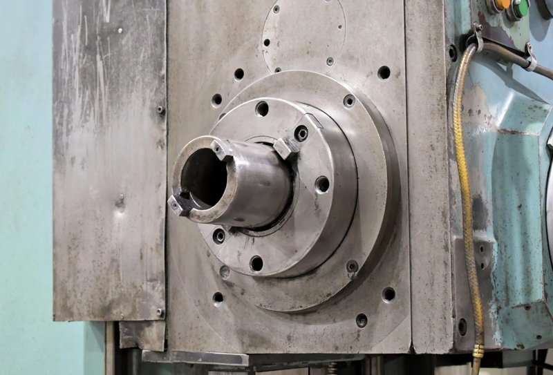 4" NOMURA P-100WP TABLE TYPE HORIZONTAL BORING MILL. STOCK # 0755926