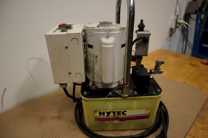 SPX Hytec Portable Electric Hydraulic Pump 10078- Auction Item