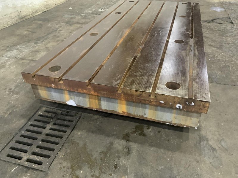 59" X 118" T-SLOTTED FLOOR PLATE: STOCK #80750