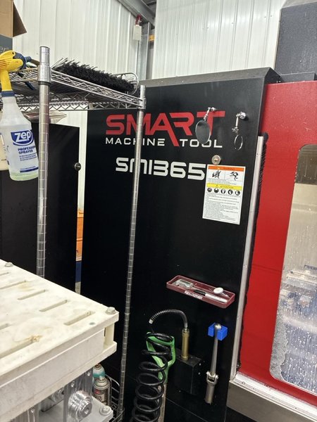 Smart SM1365 VMC, 2020 – Fanuc 0i-MF Control, Coolant Through Spindle, Chip Conveyor