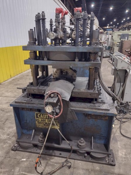 20 TON AIRAM PNEUMATIC 4 POST CUTOFF PRESS: YOBRO #24842
