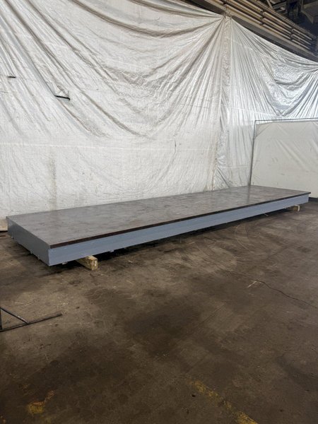 72" X 288" X 12 CAST IRON LAYOUT TABLE.STOCK # 1002725