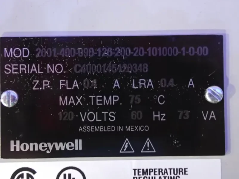 HONEYWELL ELECTRIC ACTUATOR  -  2001-400-090-126-200-20-101000-1-0-00