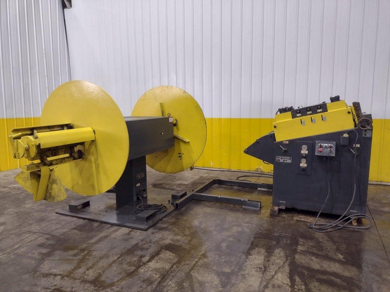 24" X .105" X 8,000 LBS COE CPR-DE DOUBLE END UNCOILER &amp; COE CPPS-PO STRAIGHTENER: YOBRO #24984