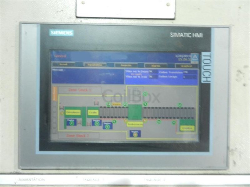 WMW part straightener 3320 x 40 mm CNC