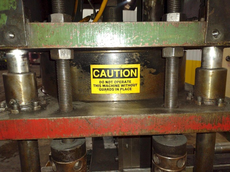 20 TON PNEUPOWR AIRAM MODEL #4P20 PNEUMATIC PRESS 3” STROKE: YOBRO #24858