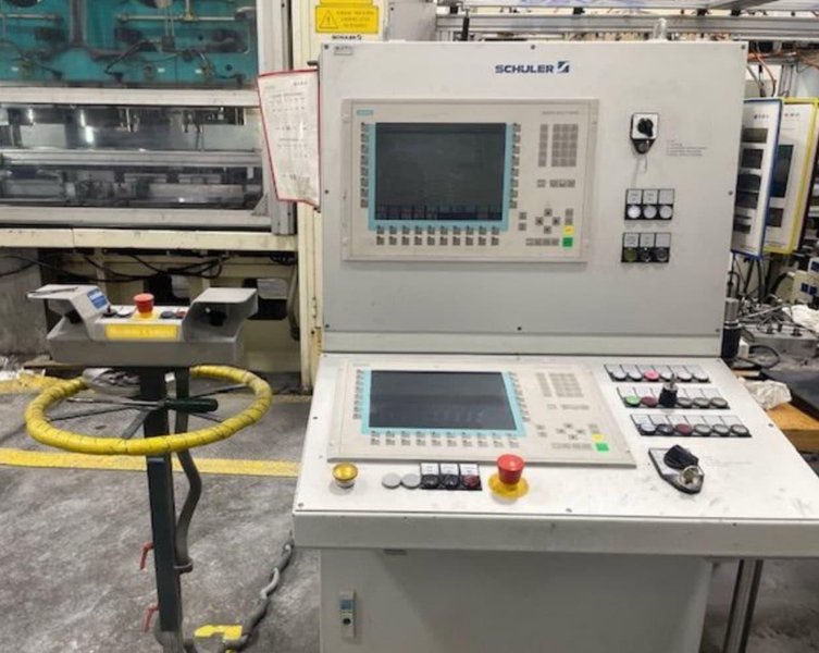 200 Ton Schuler TMK 2-200-2.0-200 Hydraulic Press, 2005