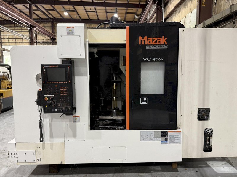 Used 2018 Mazak VC-500A 2PC CNC Vertical Machining Center For Sale