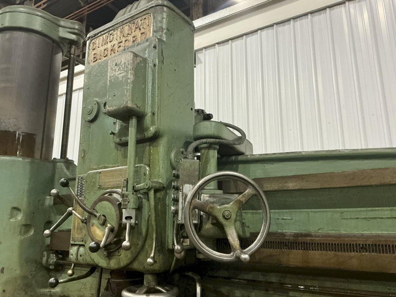 8' X 19" CINCINNATI BICKFORD RADIAL DRILL: STOCK #18554