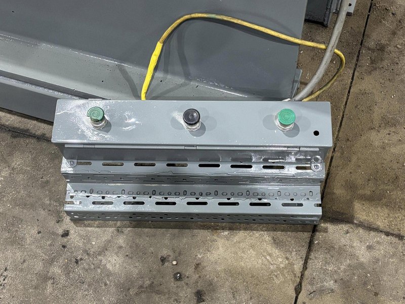 40 TON X 36&quot; X 94&quot; AIRAM 4 POST PNEUMATIC CUTOFF PRESS: STOCK #22485