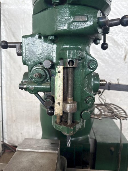 2 HP BRIDGEPORT SERIES 1 VERTICAL MILL. STOCK # 0774825