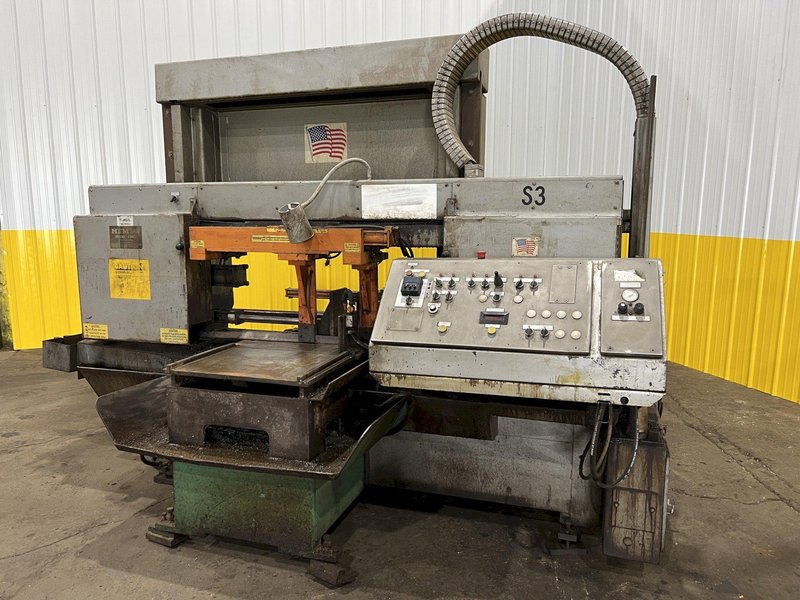18" X 20" HEM MODEL #H130HA-DC AUTOMATIC HORIZONTAL BAND SAW: STOCK #18533
