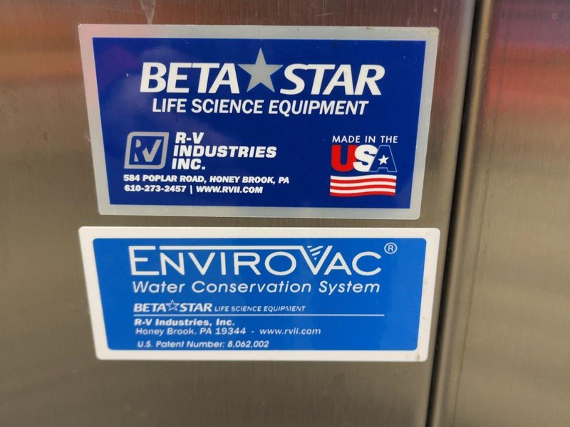 BETA STAR LIFE SCIENCE EQUIPMENT ENVIROVAC WATER CONSERVATION SYSTEM