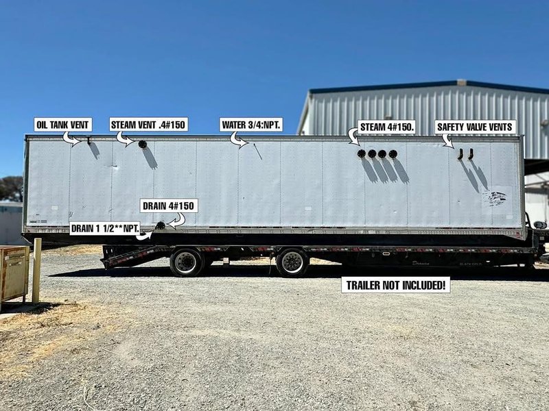 Cleaver-Brooks 8.375MM BTU Oil-Fired Boiler System – 1962 – Complete Steam Package