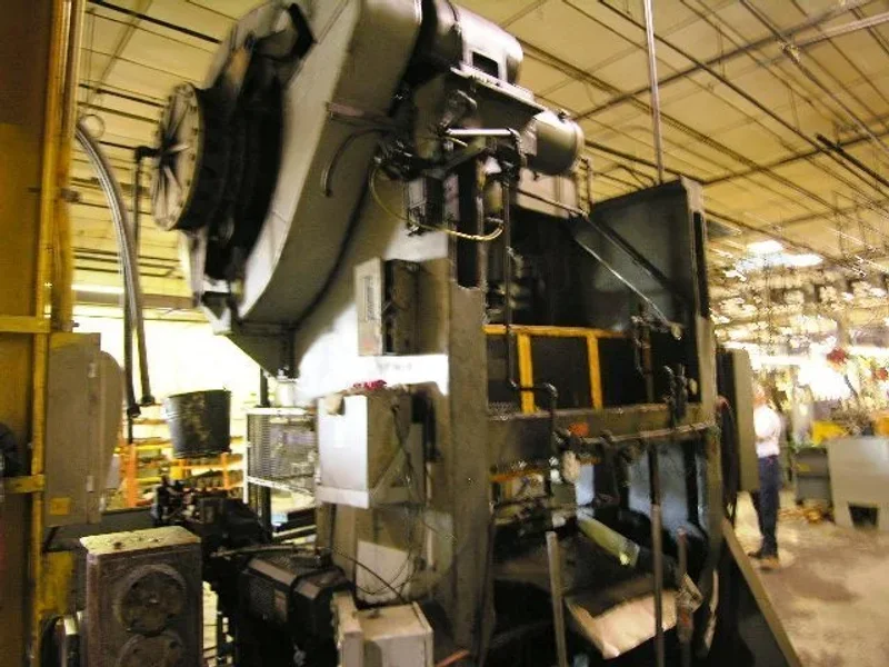 BLISS 100 TON DOUBLE CRANK GAP PRESS, STOCK# 12664J